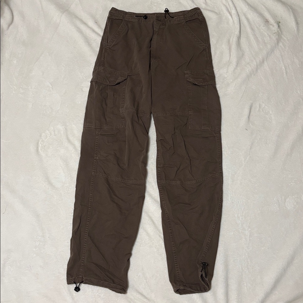 Brandy Melville Brown Cargo Jeans